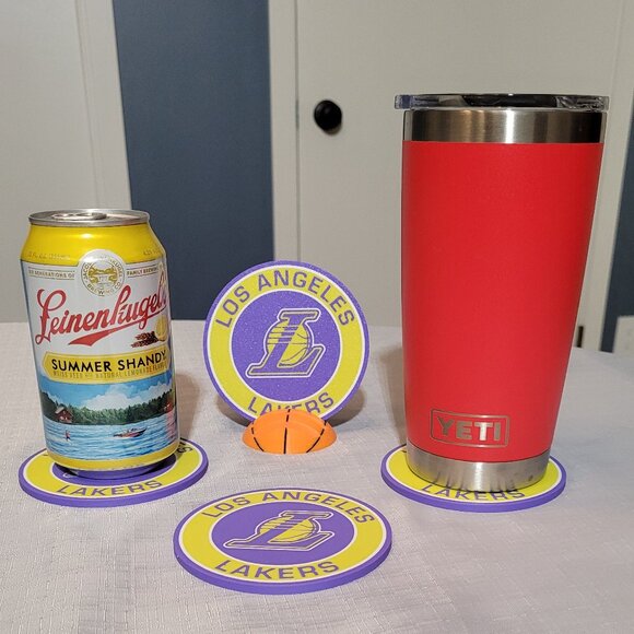 Los Angeles Lakers Set - 3D Printed - (Set of 4) - Picture 2 of 4